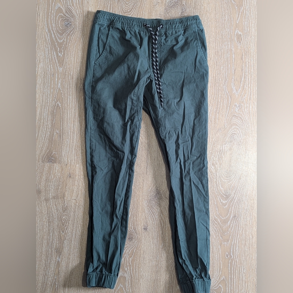 Lira CRTV SCTY Men's Dark Green Jogger Cargo Pants Streetwear Athleisure